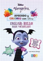 Aprendo y coloreo con Disney. Vampirina. Inglés