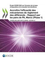 Projet Ocde/G20 Sur l'A(c)Rosion de la Base d'Imposition Et Le Transfert de Ba(c)Na(c)Fices Accroa(r)Tre l'Efficacita(c) Des Ma(c)Canismes de Reglemen