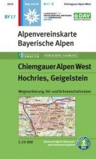 Chiemgauer Alpen, West, Hochries, Geigelstein 1 : 25 000