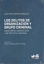 Los delitos de organización y grupo criminal