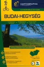 BUDAI-HEGYSÉG TURISTAKALAUZ 1:25 000 