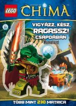 LEGO 5. - Vigyázz, kész, ragassz! - Csapdában - Legends of Chima - Munkafüzet