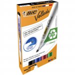 Marker suchościeralny Velleda ECOlutions 1751 suchościeralny BIC mix AST Pudełko 4szt
