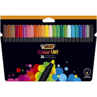 Flamastry Color Up BIC 24 kolory