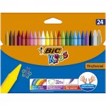 Kredki świecowe Plastidecor BIC Kids 24 kolory