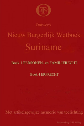 BW Suriname ontwerp boek 1 en 4 (paperback)