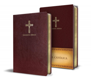 Biblia Católica En Espa?ol. Símil Piel Vinotinto, Tama?o Compacto / Catholic Bible. Spanish-Language, Leathersoft, Wine, Compact