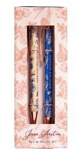 Jane Austen: Floral Pencil and Pen Set
