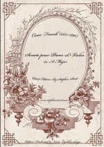 Sonata in A Major for Violin and Piano - Piano Part