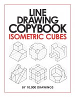 Line Drawing Copybook Isometric Cubes