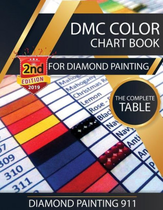 DMC Color Chart Book for Diamond Painting