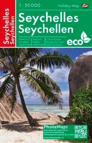 Seychellen, Freizeitkarte 1 : 50 000