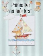 Pamiatka na môj krst - modrá (3. vydanie)