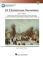 12 Christmas Favorites - Low Voice: The Vocal Library Low Voice [With CD]