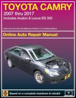 Toyota Camry 2007 Thru 2017 - Includes Avalon and Lexus Es 350