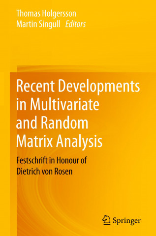 Recent Developments in Multivariate and Random Matrix Analysis