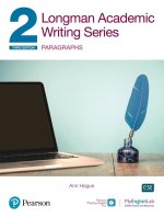 Longman Academic Writing Series 2: Paragraphs SB w/App, Online Practice & Digital Resources