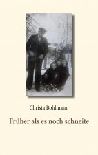 Fruher als es noch schneite