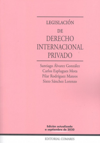 LEGISLACION DE DERECHO INTERNACIONAL PRIVADO 22'ED