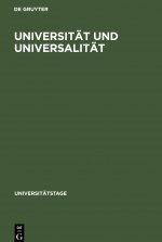 Universitat und Universalitat