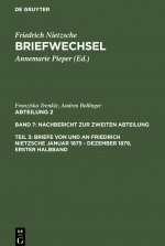 Briefe von und an Friedrich Nietzsche Januar 1875 - Dezember 1879. Gesamtregister zur zweiten Abteilung