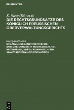 Die Entscheidungen in Reichszuwachs-, Provinzial-, Kreis-, Kommunal- Und Staatssteuerangelegenheiten