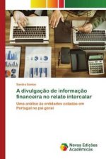divulgacao de informacao financeira no relato intercalar