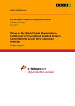 China in the World Trade Organization. Fulfillment of Investment-Related Reform Commitments as per WTO Accession Protocol