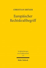 Europaischer Rechtskraftbegriff