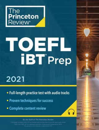 Princeton Review TOEFL iBT Prep with Audio CD, 2021