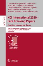 HCI International 2020 - Late Breaking Papers: Cognition, Learning and Games