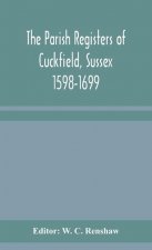 Parish Registers of Cuckfield, Sussex 1598-1699