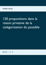 120 propositions dans la raison privative de la categorisation du possible
