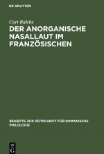 Der Anorganische Nasallaut im Französischen
