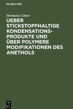 Ueber Stickstoffhaltige Kondensationsprodukte Und UEber Polymere Modifikationen Des Anethols