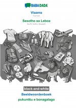 BABADADA black-and-white, Vlaams - Sesotho sa Leboa, Beeldwoordenboek - pukuntsu e bonagalago
