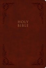 KJV Super Giant Print Reference Bible, Burgundy Leathertouch, Indexed