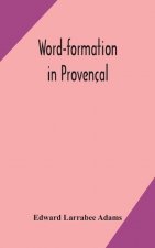 Word-formation in Provencal