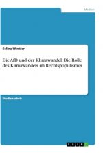 Die AfD und der Klimawandel. Die Rolle des Klimawandels im Rechtspopulismus