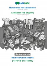 BABADADA black-and-white, Nederlands met lidwoorden - Leetspeak (US English), het beeldwoordenboek - p1c70r14l d1c710n4ry