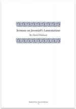 Sermons on Jeremiah's Lamentations