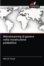Mainstreaming di genere nella ricostruzione postbellica