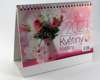 Květiny - stolní kalendář 2022