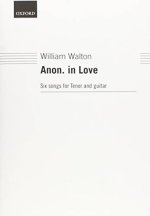Anon in Love Six songs for tenor voice and guitar (Paperback)