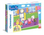 Clementoni Puzzle Supercolor Prasátko Peppa Floor / 40 dílků