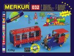 Merkur 032 Železniční modely 300 dílů / 10 modelů