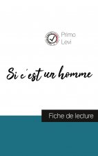 Si c'est un homme de Primo Levi (fiche de lecture et analyse complete de l'oeuvre)