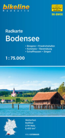 Radkarte Bodensee 1:75.000 (RK-BW08)