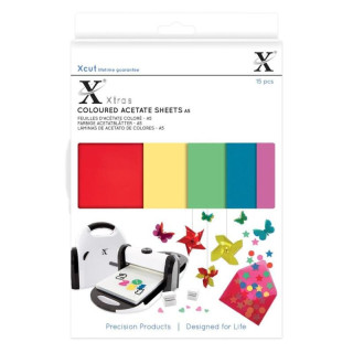 Docrafts fďż˝lie A5 mix barev 15 ks