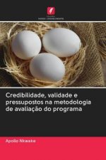 Credibilidade, validade e pressupostos na metodologia de avaliacao do programa